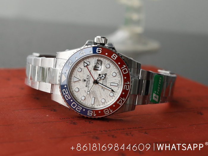 C Factory Clone Rolex OYSTER PERPETUAL GMT-Master II 126719-0002 (aerolite) for Sale 第8张