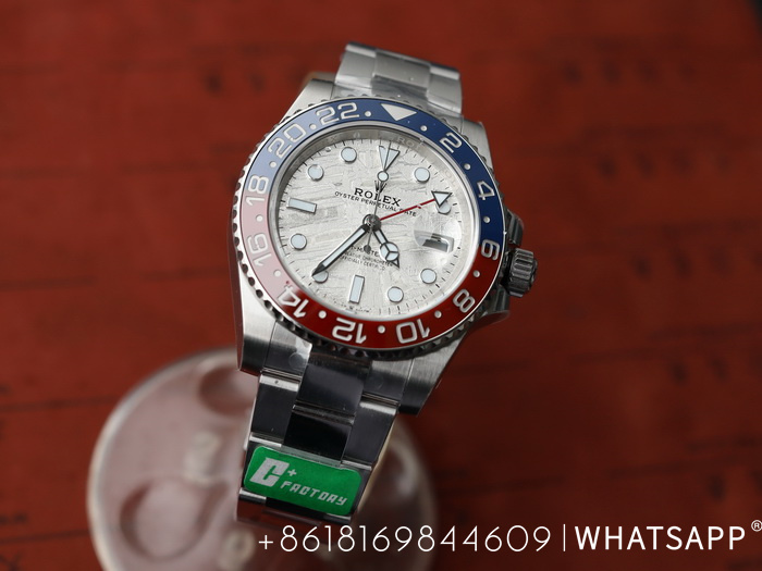 C Factory Clone Rolex OYSTER PERPETUAL GMT-Master II 126719-0002 (aerolite) for Sale 第4张