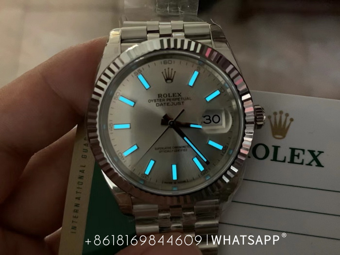 VS Factory Top Replica Rolex Datejust 126334-0004 Detailed Shoot 第7张