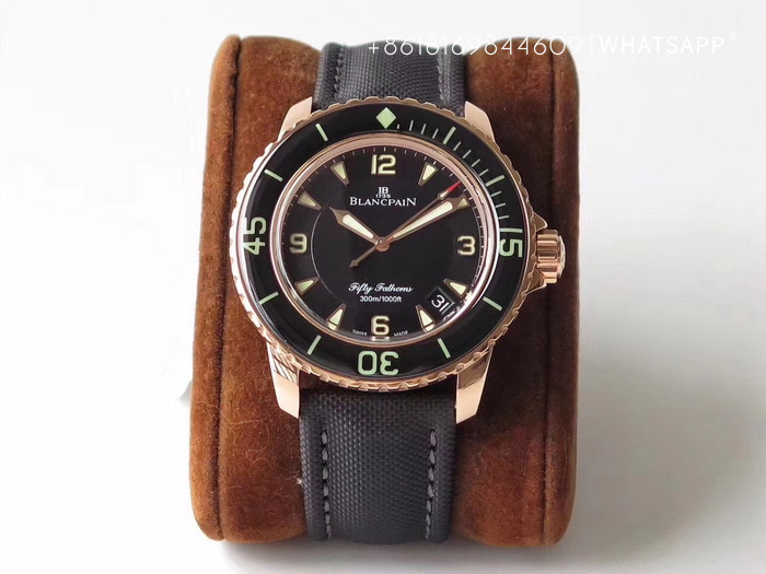 Introduction to the Blancpain FIFTY FATHOMS Automatique 5015 (Rose Gold) Replica Watch 第1张