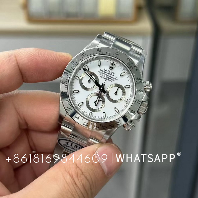 Sale of the Rolex Daytona 116520-78590 (White) Replica Watch with C Factory 4130 Movement 第3张