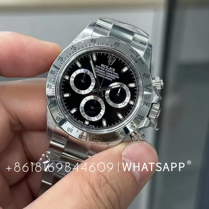 Introduction to the Rolex Daytona 116520-78590 (Black) Replica Watch with C Factory 4130 Movement 第3张