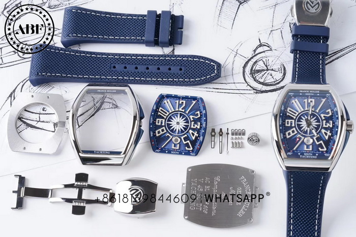 Introduction to the top replica watch FRANCK MULLER MEN'S COLLECTION V45 SC DT YACHT (BL) 第9张