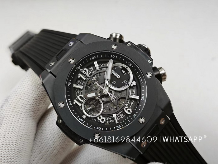 Introduction to Hublot BIG BANG UNICO 44 MM 421.CI.1170.RX (BLACK MAGIC) replica watch 第2张