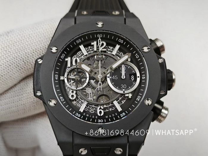 Introduction to Hublot BIG BANG UNICO 44 MM 421.CI.1170.RX (BLACK MAGIC) replica watch 第3张