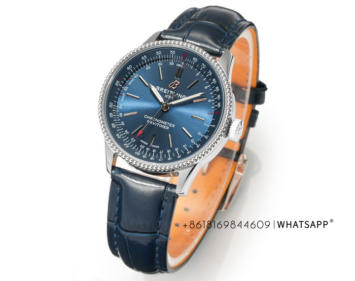 BREITLING NAVITIMER AUTOMATIC 36 A17395161C1P2 (blue) Replica Watch for Sale 第2张