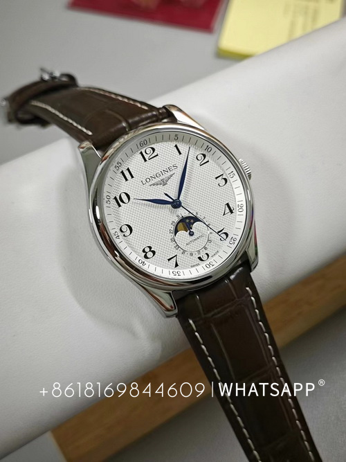 Top replica LONGINES MASTER COLLECTION L2.909.4.78.3 (leather strap) for sale 第2张