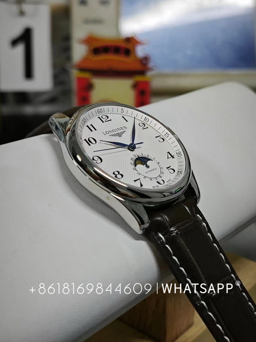 Top replica LONGINES MASTER COLLECTION L2.909.4.78.3 (leather strap) for sale 第4张