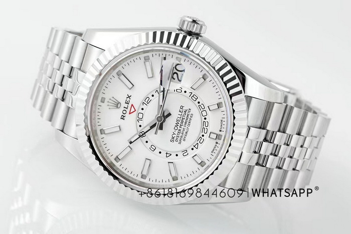 Top-grade clone Rolex SKY-DWELLER 336934-0004 (white) for sale 第3张