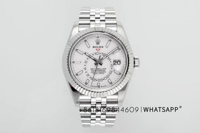 Top-grade clone Rolex SKY-DWELLER 336934-0004 (white) for sale 第1张