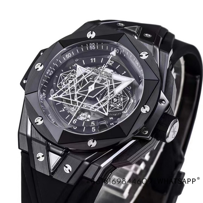 HUBLOT BIG BANG SANG BLEU II 418.CX.1107.RX.MXM22 Replica Watch for Sale 第3张