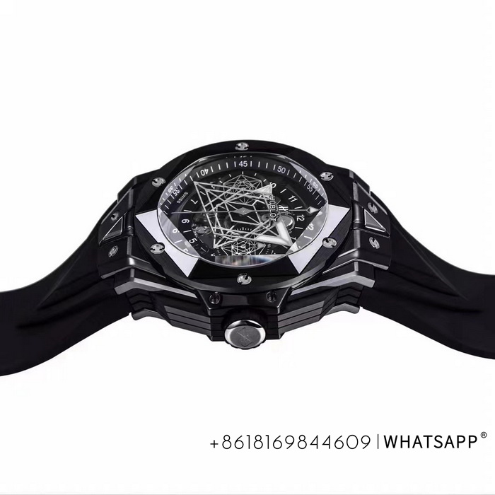 HUBLOT BIG BANG SANG BLEU II 418.CX.1107.RX.MXM22 Replica Watch for Sale 第4张