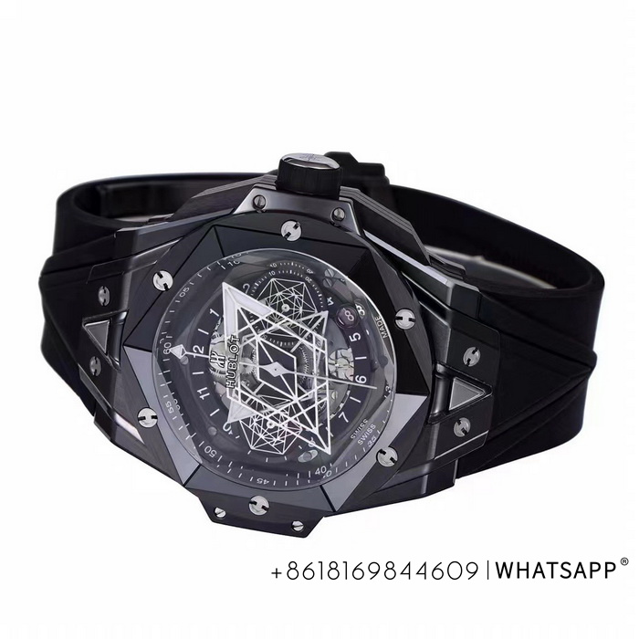 HUBLOT BIG BANG SANG BLEU II 418.CX.1107.RX.MXM22 Replica Watch for Sale 第7张