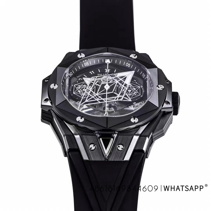 HUBLOT BIG BANG SANG BLEU II 418.CX.1107.RX.MXM22 Replica Watch for Sale 第5张