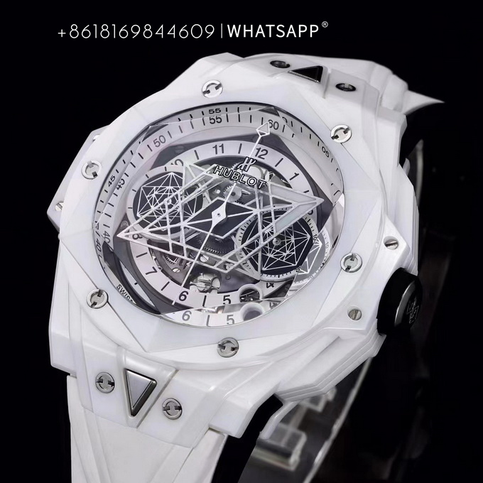 The HUBLOT BIG BANG SANG BLEU II 418.HX.2001.RX.MXM21 Replica Watch for Sale 第6张