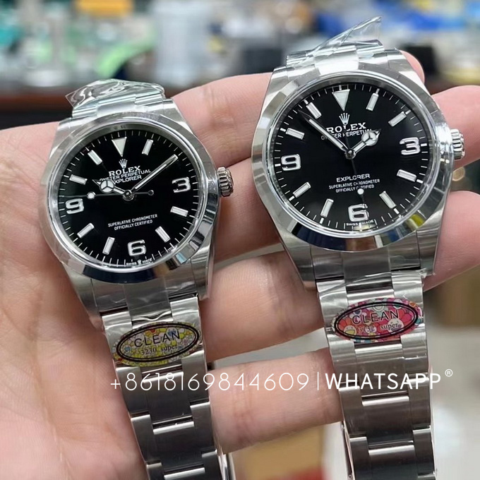 C Factory Rolex Explorer 214270-0003 39mm Replica Watch for Sale 第1张