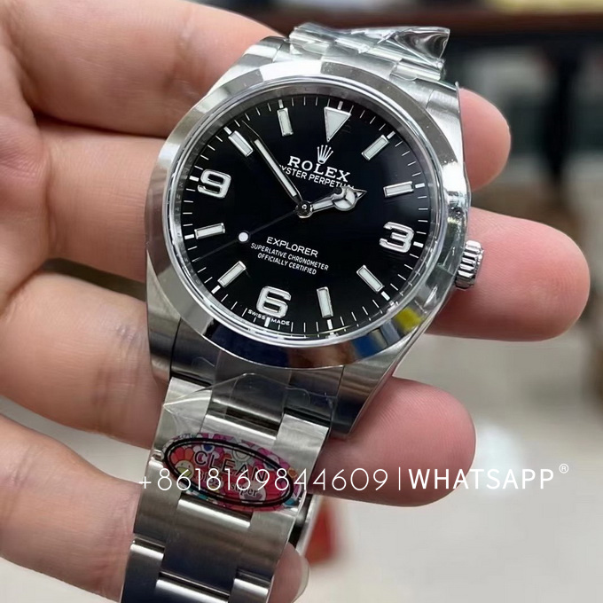 C Factory Rolex Explorer 214270-0003 39mm Replica Watch for Sale 第2张