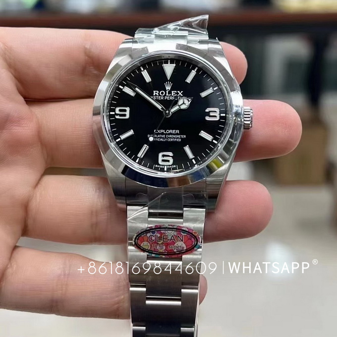 C Factory Rolex Explorer 214270-0003 39mm Replica Watch for Sale 第4张