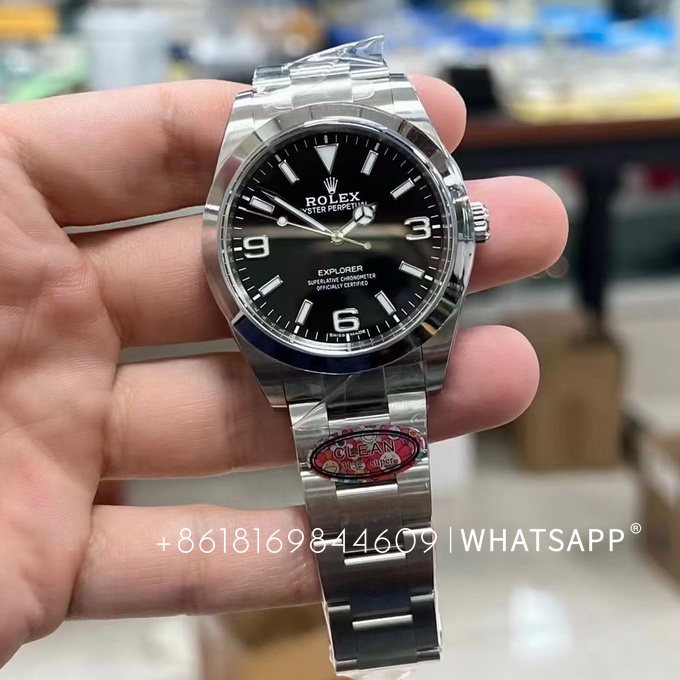 C Factory Rolex Explorer 214270-0003 39mm Replica Watch for Sale 第5张