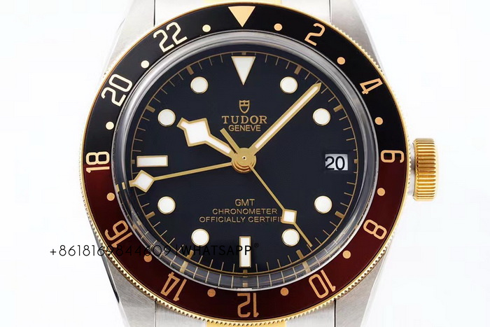 The ZF factory Tudor M79833MN-0001 Black Bay GMT S&G replica watch is for sale 第3张