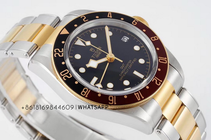 The ZF factory Tudor M79833MN-0001 Black Bay GMT S&G replica watch is for sale 第4张