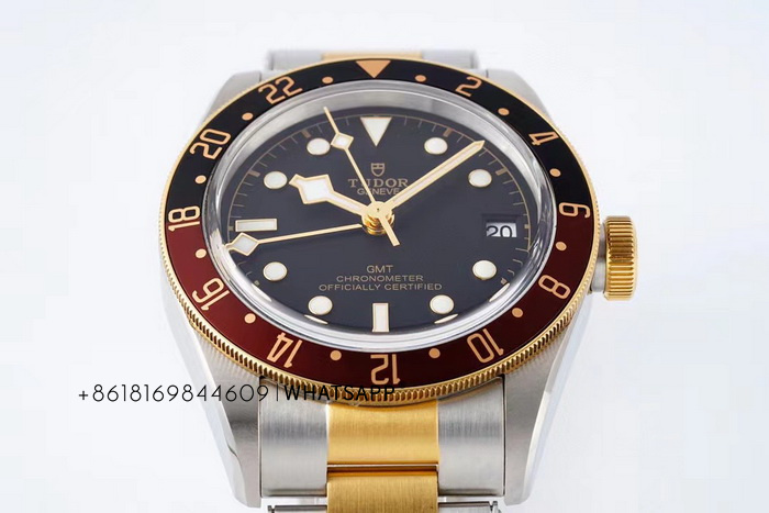 The ZF factory Tudor M79833MN-0001 Black Bay GMT S&G replica watch is for sale 第5张