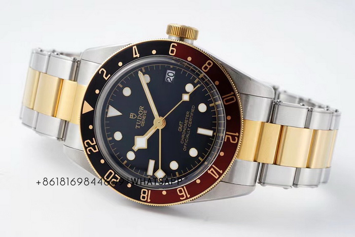 The ZF factory Tudor M79833MN-0001 Black Bay GMT S&G replica watch is for sale 第6张