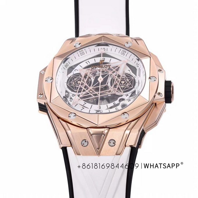 The HUBLOT BIG BANG SANG BLEU II 418.OX.2001.RX.MXM20 Replica Watch for Sale 第3张