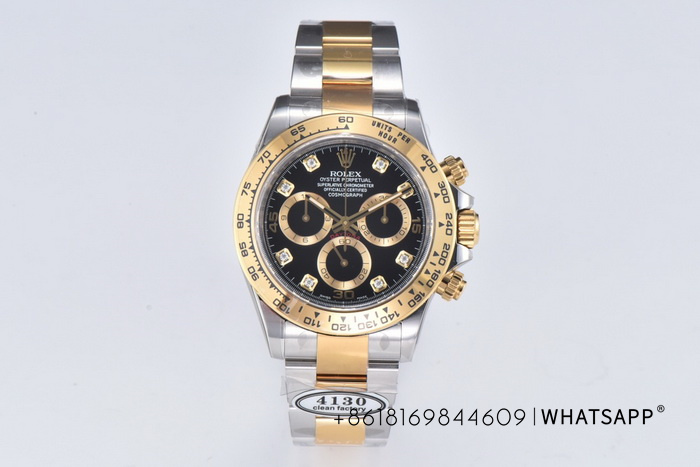 Introduction to the Rolex Daytona 116503-0011 (Two-Tone) Diamond Reissue Watch from the Clean Factory 第1张