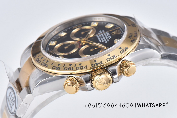 Introduction to the Rolex Daytona 116503-0011 (Two-Tone) Diamond Reissue Watch from the Clean Factory 第6张