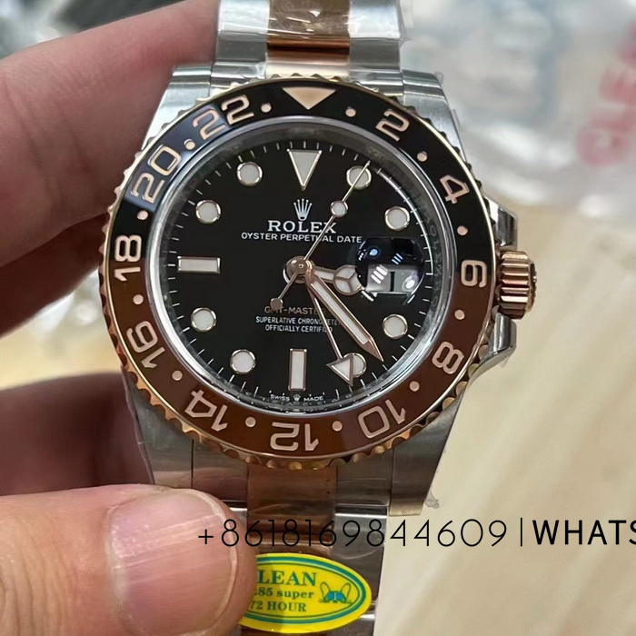 CLEAN Factory Rolex PERPETUAL GMT-Master II 126711-0002 Top Replica Watch for Sale 第3张