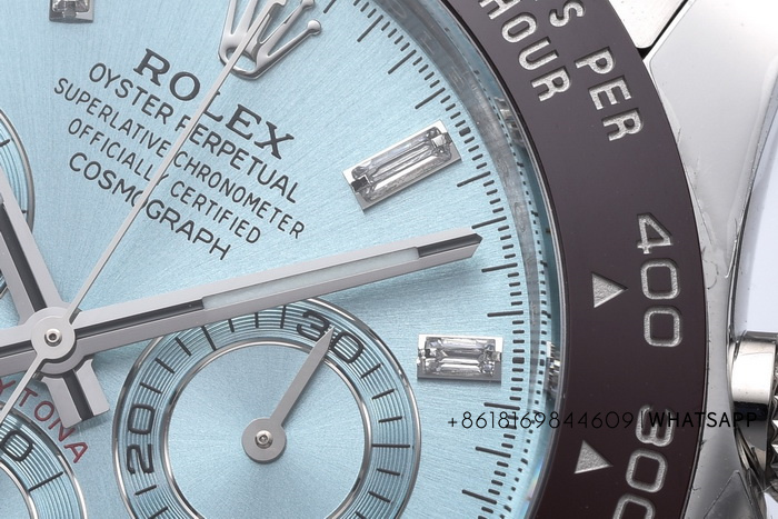 Clean factory Rolex Daytona 116506-0002 (Ice Blue) top replica watch for sale 第7张