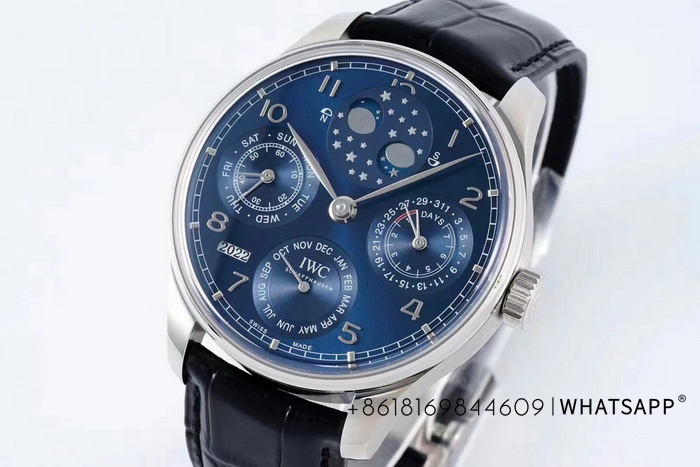 IWC PORTUGIESER PERPETUAL CALENDAR IW503401 replica watch for sale 第4张