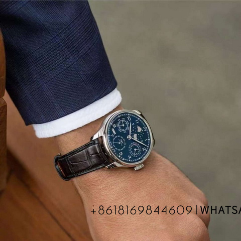 IWC PORTUGIESER PERPETUAL CALENDAR IW503401 replica watch for sale 第2张