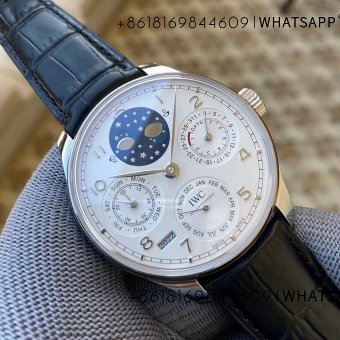 Introduction to the top replica of the IWC Portugieser Perpetual Calendar IW503406 第5张