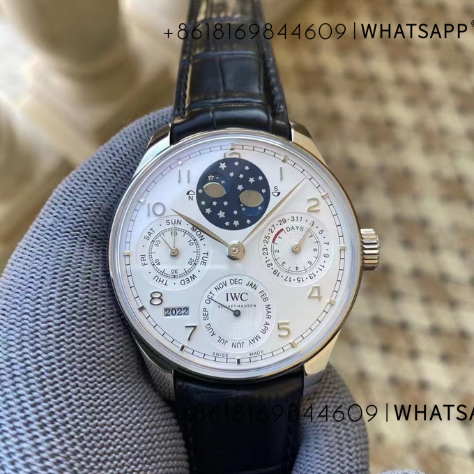 Introduction to the top replica of the IWC Portugieser Perpetual Calendar IW503406 第7张