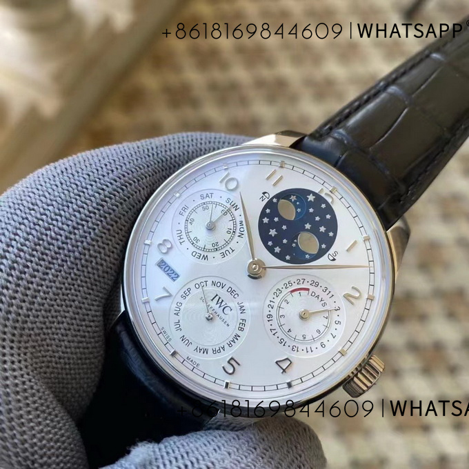 Introduction to the top replica of the IWC Portugieser Perpetual Calendar IW503406 第6张