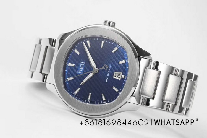 Detailed introduction of the top-grade replica PIAGET POLO G0A41002 (blue) 第4张