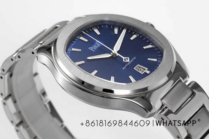 Detailed introduction of the top-grade replica PIAGET POLO G0A41002 (blue) 第5张