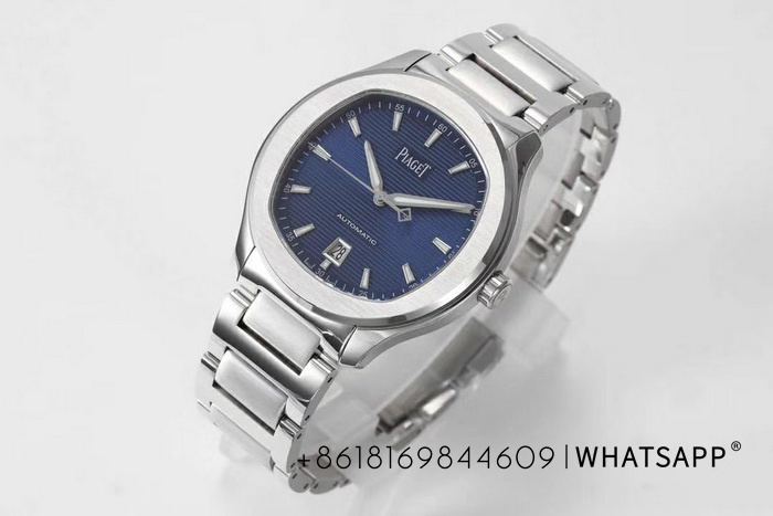 Detailed introduction of the top-grade replica PIAGET POLO G0A41002 (blue) 第2张