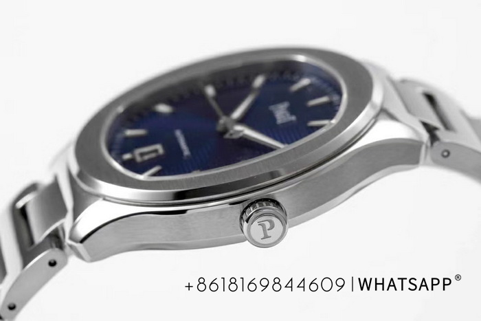 Detailed introduction of the top-grade replica PIAGET POLO G0A41002 (blue) 第6张