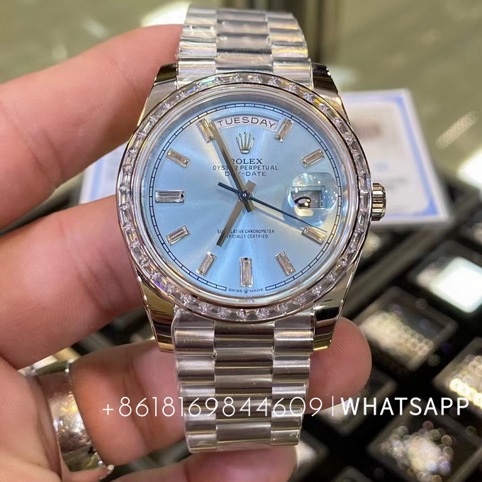 Introduction to the Rolex OYSTER PERPETUAL DAY-DATE m228396tbr-0002 Replica Watch 第1张