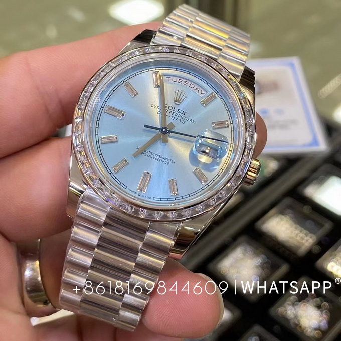 Introduction to the Rolex OYSTER PERPETUAL DAY-DATE m228396tbr-0002 Replica Watch 第3张