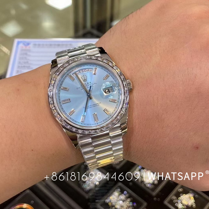 Introduction to the Rolex OYSTER PERPETUAL DAY-DATE m228396tbr-0002 Replica Watch 第2张