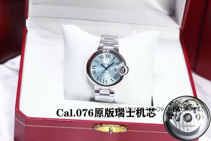 AF Factory BALLON BLEU DE CARTIER 076 Movement 33mm Replica Watch for Sale 第2张