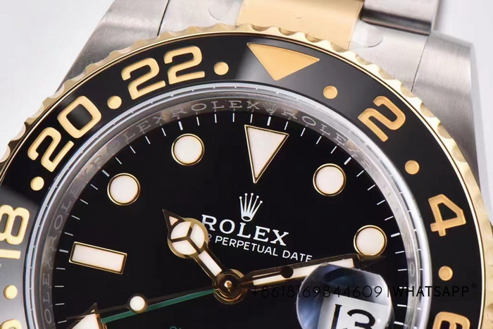 Clean Factory Rolex PERPETUAL GMT-Master II 126713-0001 Top Replica Watch for Sale 第6张