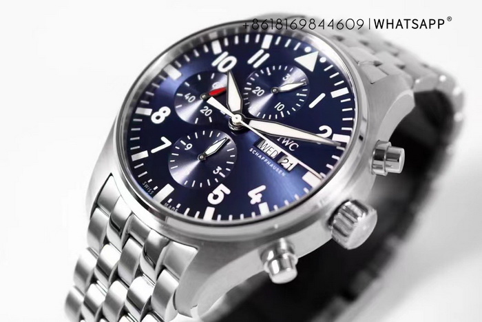 ZF Factory Reproduction IWC PILOT’S WATCH CHRONOGRAPH 43 IW377717 Purchase 第5张