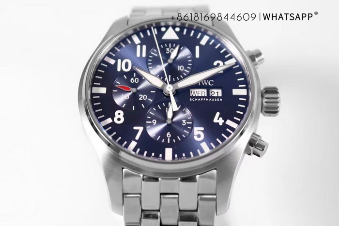 ZF Factory Reproduction IWC PILOT’S WATCH CHRONOGRAPH 43 IW377717 Purchase 第2张