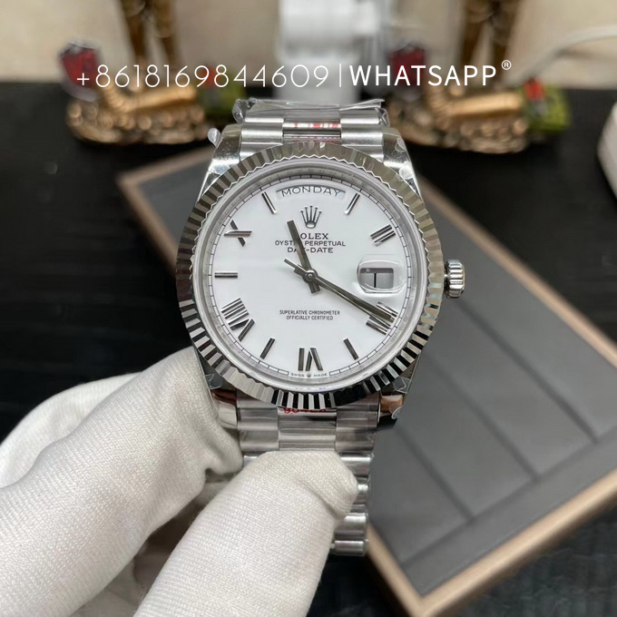 Purchase Method for Top Replica Rolex OYSTER PERPETUAL DAY-DATE 228236-0010 第4张