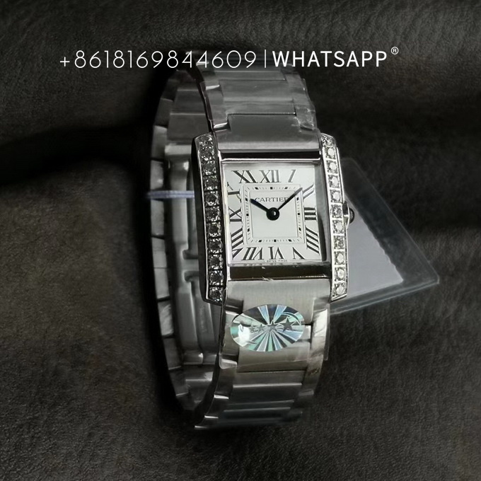 Purchase of high imitation Cartier TANK FRANCAISE W4TA0021 watch 第2张